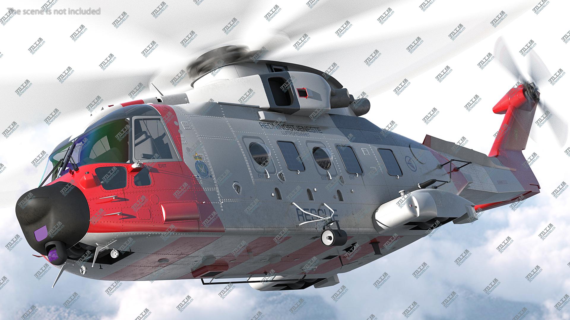 images/goods_img/20210313/3D AgustaWestland AW101 Helicopter Norwegian Air Force/5.jpg